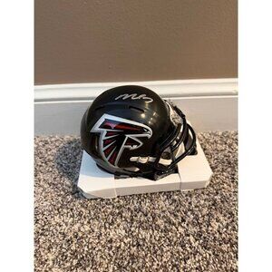 Michael Vick signed autographed Atlanta Falcons Riddell Mini Helmet JSA Witness